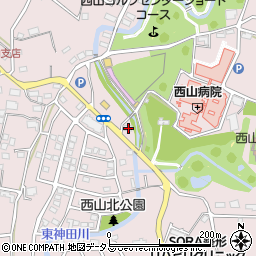 静岡県浜松市中央区西山町564周辺の地図