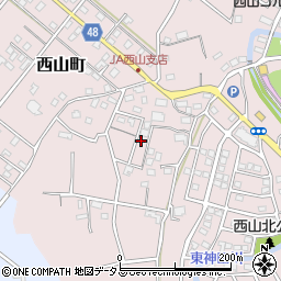 静岡県浜松市中央区西山町1776周辺の地図
