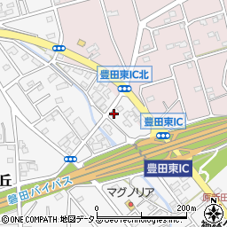 静岡県磐田市富丘811周辺の地図