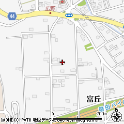 静岡県磐田市富丘298周辺の地図