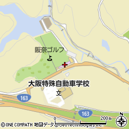 阪奈ゴルフ周辺の地図