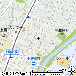 静岡県浜松市中央区十軒町261周辺の地図