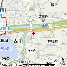 京都府木津川市相楽姫子57周辺の地図