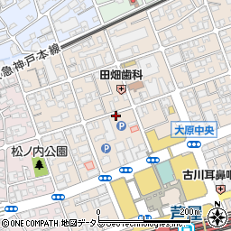 ＧＳパーク芦屋船戸町駐車場周辺の地図