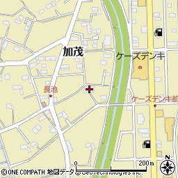 静岡県菊川市加茂3802周辺の地図