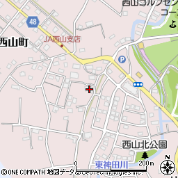 静岡県浜松市中央区西山町1104周辺の地図