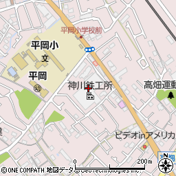株式会社神川鉄工所周辺の地図
