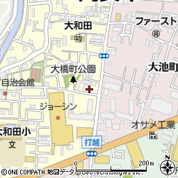 ローソン門真大橋町店周辺の地図