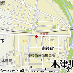 京都府木津川市木津南後背159-19周辺の地図