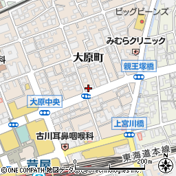 兵庫県芦屋市大原町13-24周辺の地図