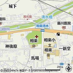 木津川市立　相楽幼稚園周辺の地図