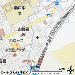 岡山県岡山市東区瀬戸町瀬戸158-1周辺の地図