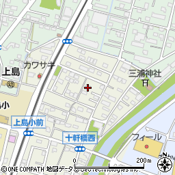 静岡県浜松市中央区十軒町260周辺の地図