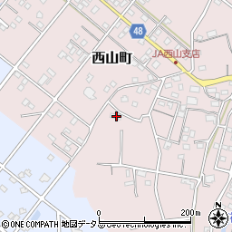 静岡県浜松市中央区西山町1739周辺の地図