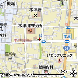 南都銀行木津川市役所駐車場内 ＡＴＭ周辺の地図