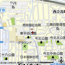 兵庫県尼崎市西立花町2丁目31-48周辺の地図