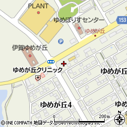 読売新聞　伊賀上野周辺の地図