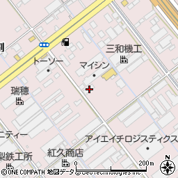 愛知県豊橋市神野新田町ヲノ割27周辺の地図