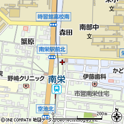 愛知県豊橋市町畑町森田45-23周辺の地図