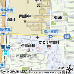 愛知県豊橋市町畑町森田49周辺の地図