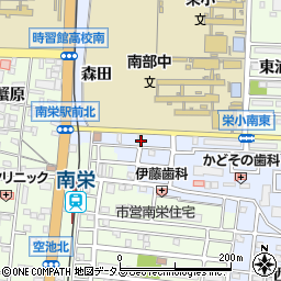 愛知県豊橋市町畑町森田45-10周辺の地図