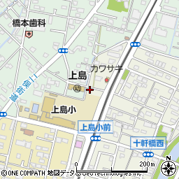 静岡県浜松市中央区十軒町24周辺の地図