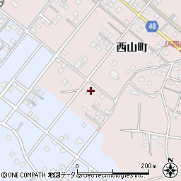 静岡県浜松市中央区西山町2402周辺の地図