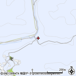 兵庫県神戸市北区山田町藍那杉屋谷1周辺の地図