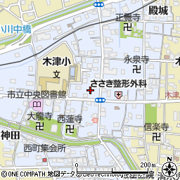福井花店周辺の地図