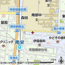 愛知県豊橋市町畑町森田45-13周辺の地図