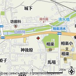 ファミリーマート木津川相楽店周辺の地図