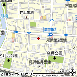 イトーピア尼崎周辺の地図