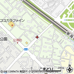 愛知県豊橋市江島町周辺の地図
