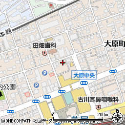 兵庫県芦屋市大原町11-10周辺の地図