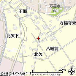 愛知県豊橋市王ヶ崎町周辺の地図