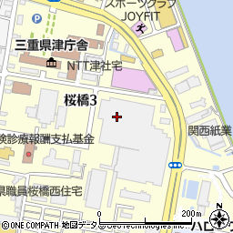 アツミメガネ　イオン津店周辺の地図