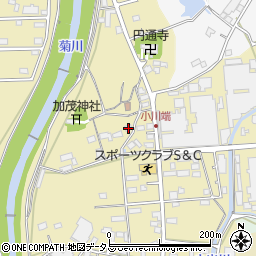 静岡県菊川市加茂2880周辺の地図