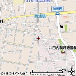 静岡県磐田市上新屋6周辺の地図