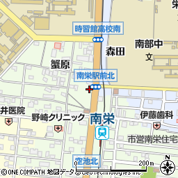 吉野家２５９号線南栄店周辺の地図