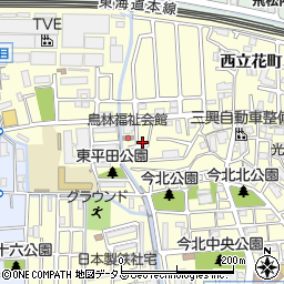 兵庫県尼崎市西立花町2丁目31-52周辺の地図