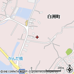 静岡県浜松市中央区白洲町3338周辺の地図