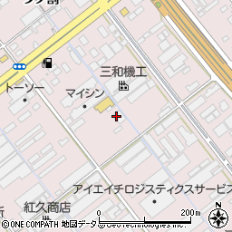 豊月運送株式会社　本社周辺の地図