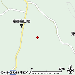 京都府南山城村（相楽郡）田山（谷出）周辺の地図
