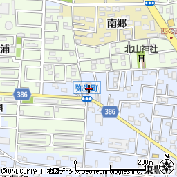 デイサービスセンター弥生王寿園周辺の地図