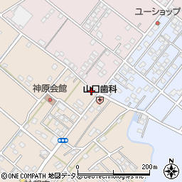 静岡県浜松市中央区神原町738周辺の地図