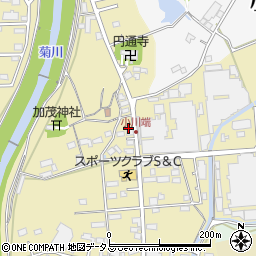 静岡県菊川市加茂2804周辺の地図