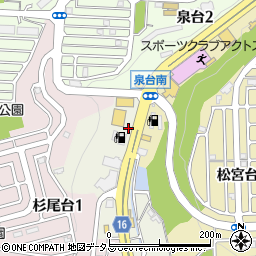 兵庫県神戸市北区山田町小部峠谷周辺の地図