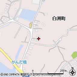 静岡県浜松市中央区白洲町3339周辺の地図