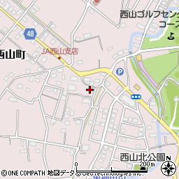 静岡県浜松市中央区西山町921周辺の地図