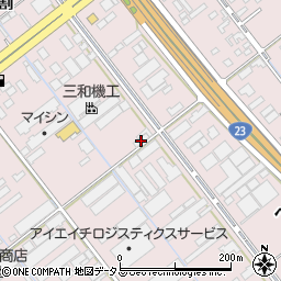 愛知県豊橋市神野新田町ヲノ割31周辺の地図